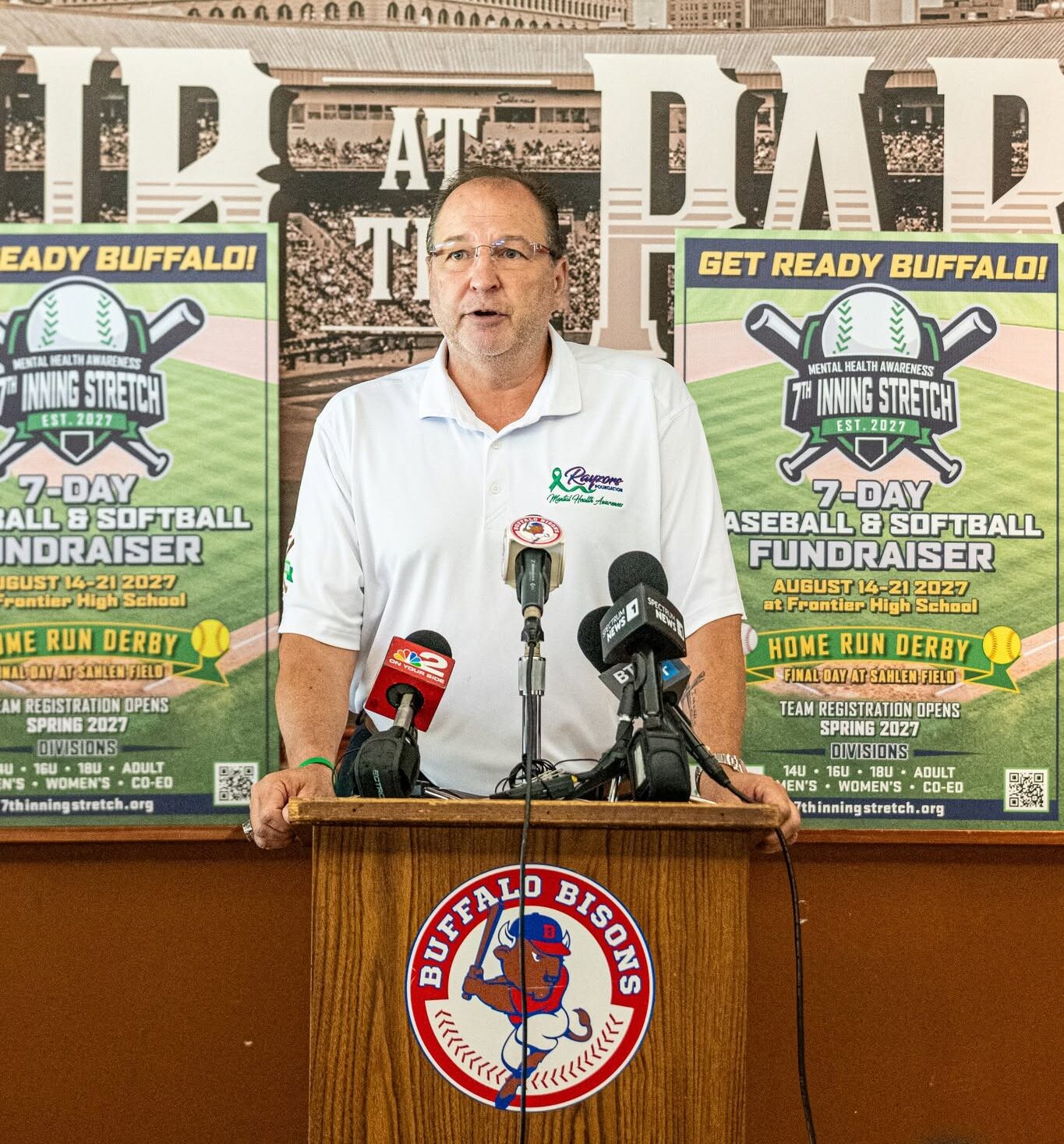 Mental Health Awareness 7th Inning Stretch Announced at Sahlen Field.